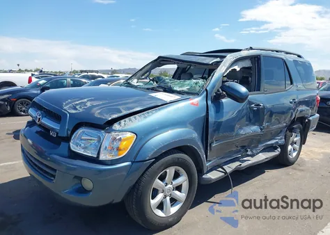 2006 Toyota Sequoia Sr5 V8 from USA, damaged, VIN 5TDZT34A96S273012